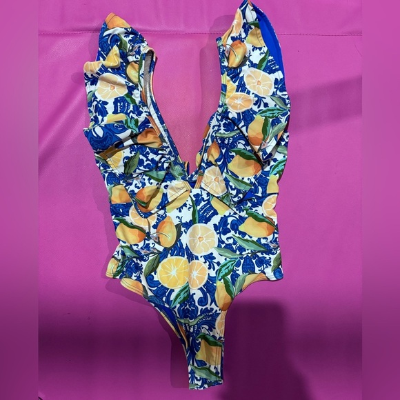 Other - NWOT - One Piece Swimsuit 2024 Lemon Print